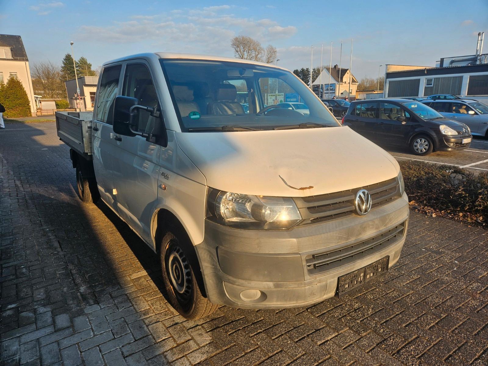 Volkswagen T5 Transporter Pritsche Pritsche Doppelkabine