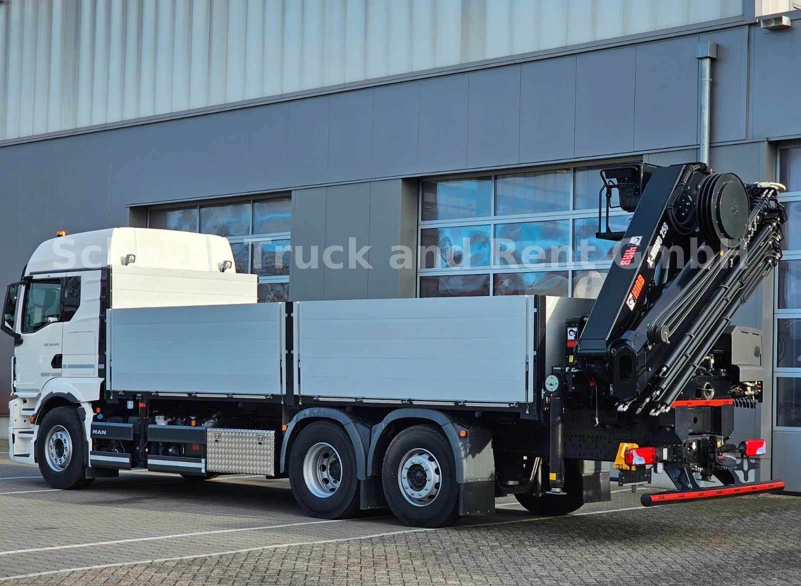 Fahrzeugabbildung MAN TGS 26.480 Baustoffpritsche+ HIAB 258 -7 /6x2/LL
