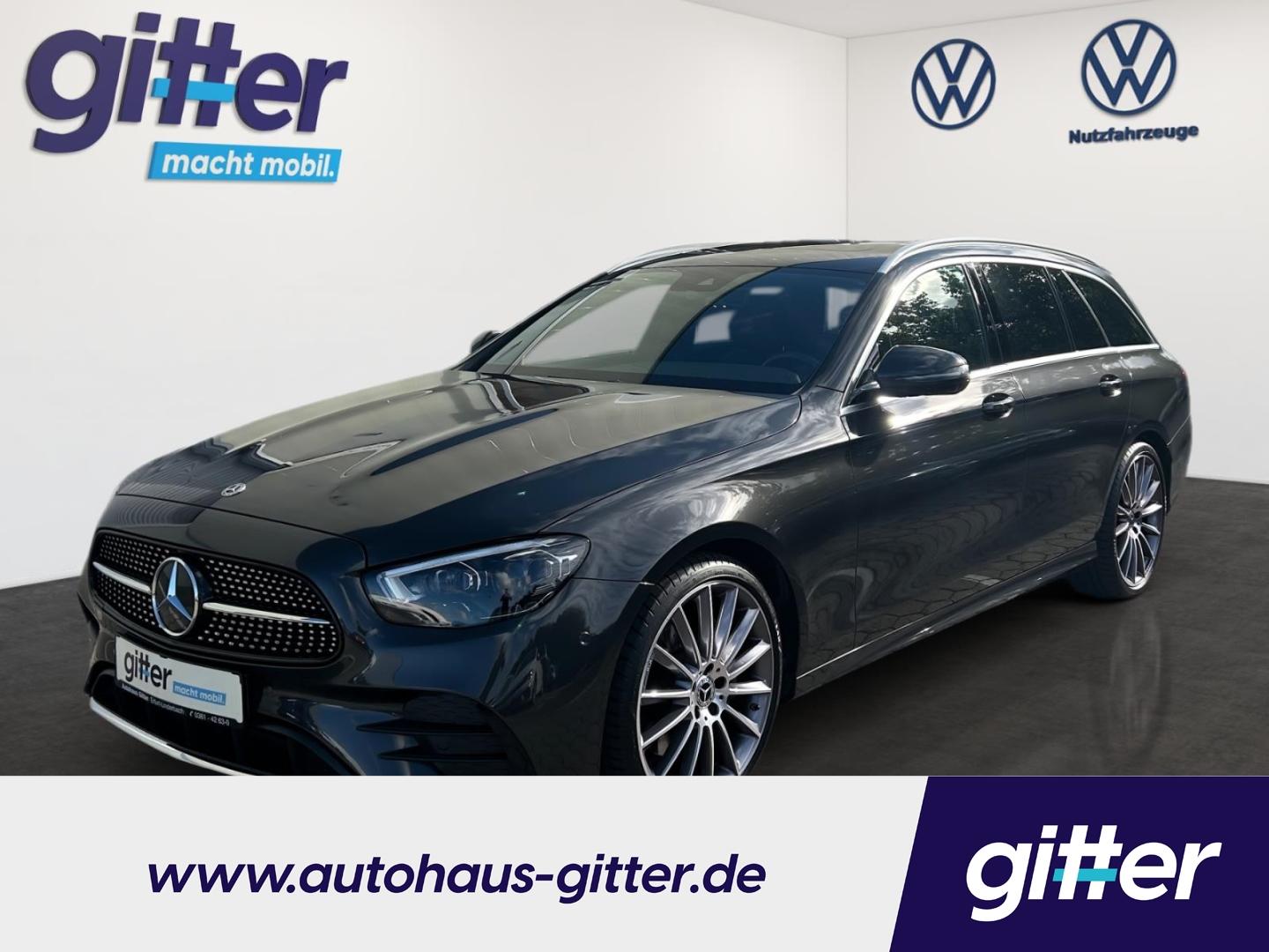 Mercedes-Benz E 220 T AMG LINE AHK PANNO LED BURMESTER BSM NAV