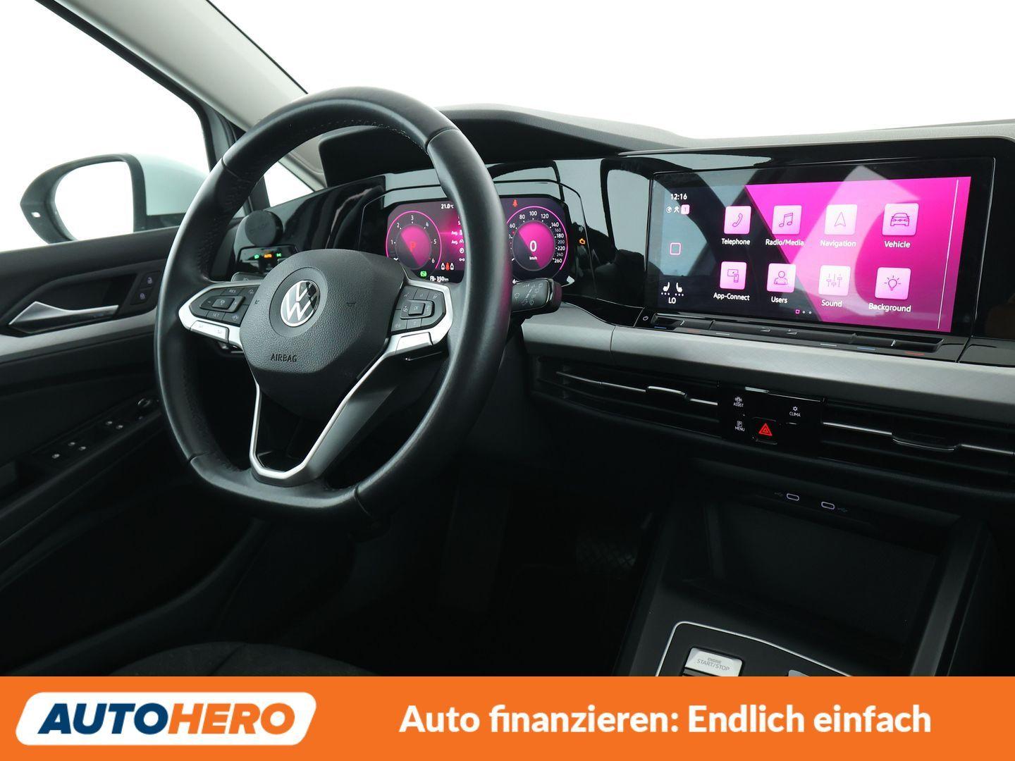 Volkswagen Golf VIII 2.0 TDI Life Aut.*NAVI*LED*PDC*ACC*SHZ, миниатюра 12