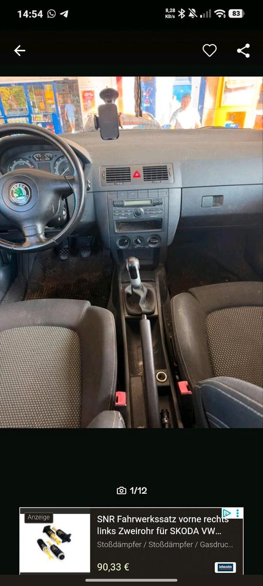 Skoda Fabia 2005 — interior