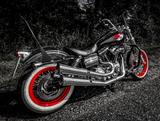 Harley-Davidson Harley Dyna Street Bob (BJ 2009) viele Umbauten - HARLEY-DAVIDSON STREET BOB UMBAU