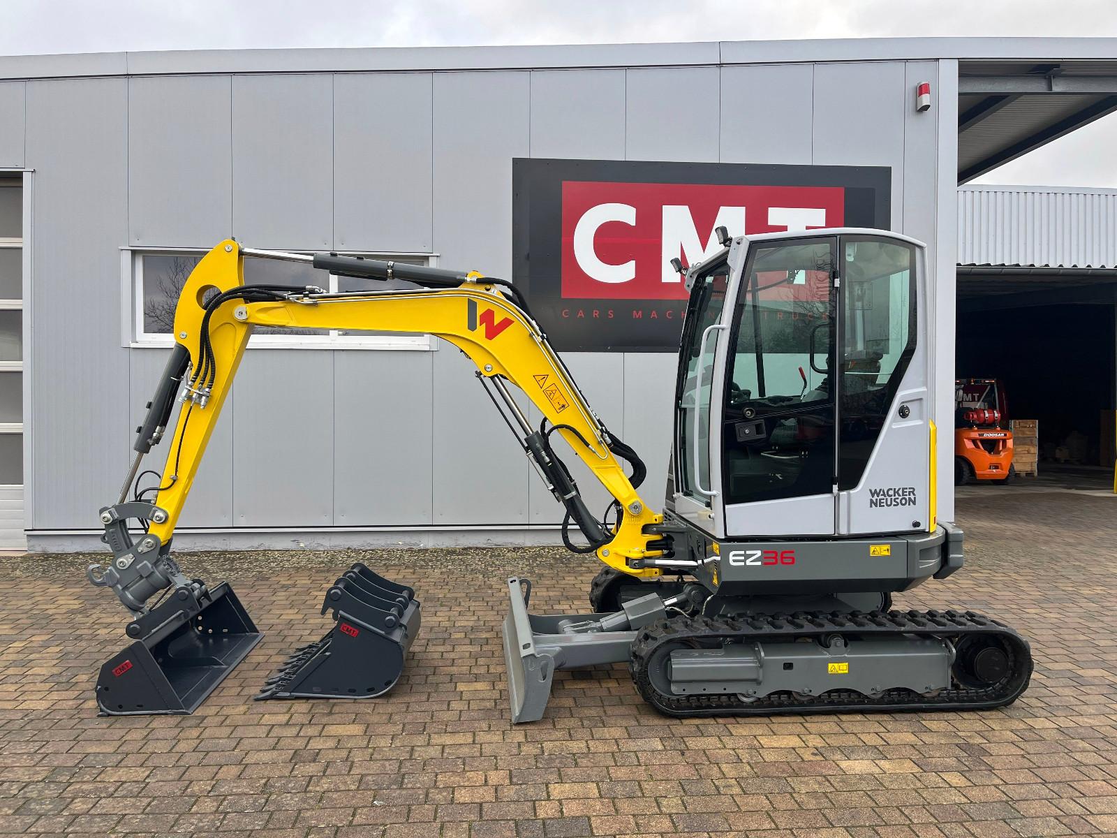 Wacker Neuson EZ36 ET35*1.950H*2021*Powertilt*3xLöffel*