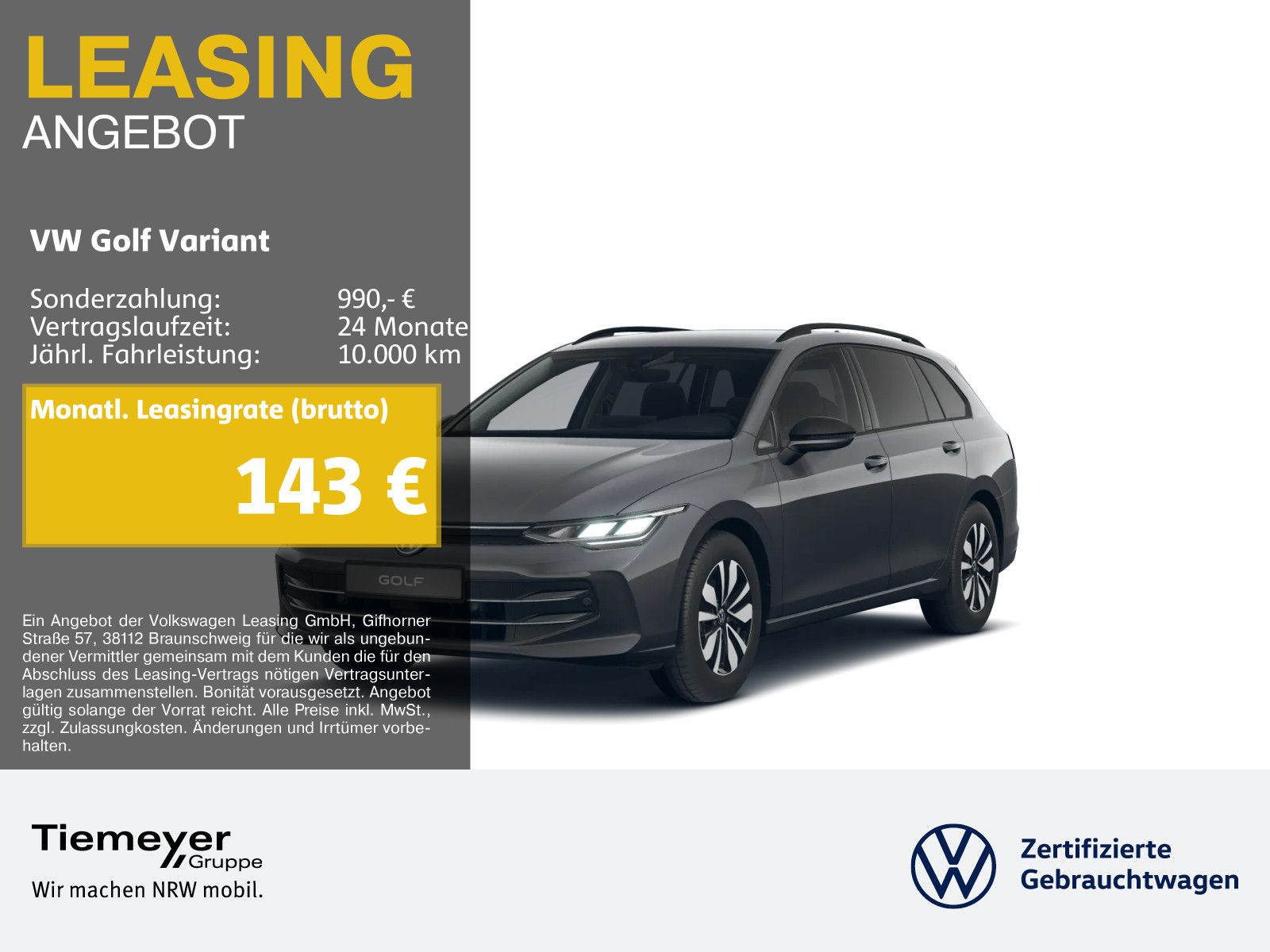 Volkswagen Golf Variant 1.5 TSI GOAL ST.HEIZ NAVI AHK WINTE