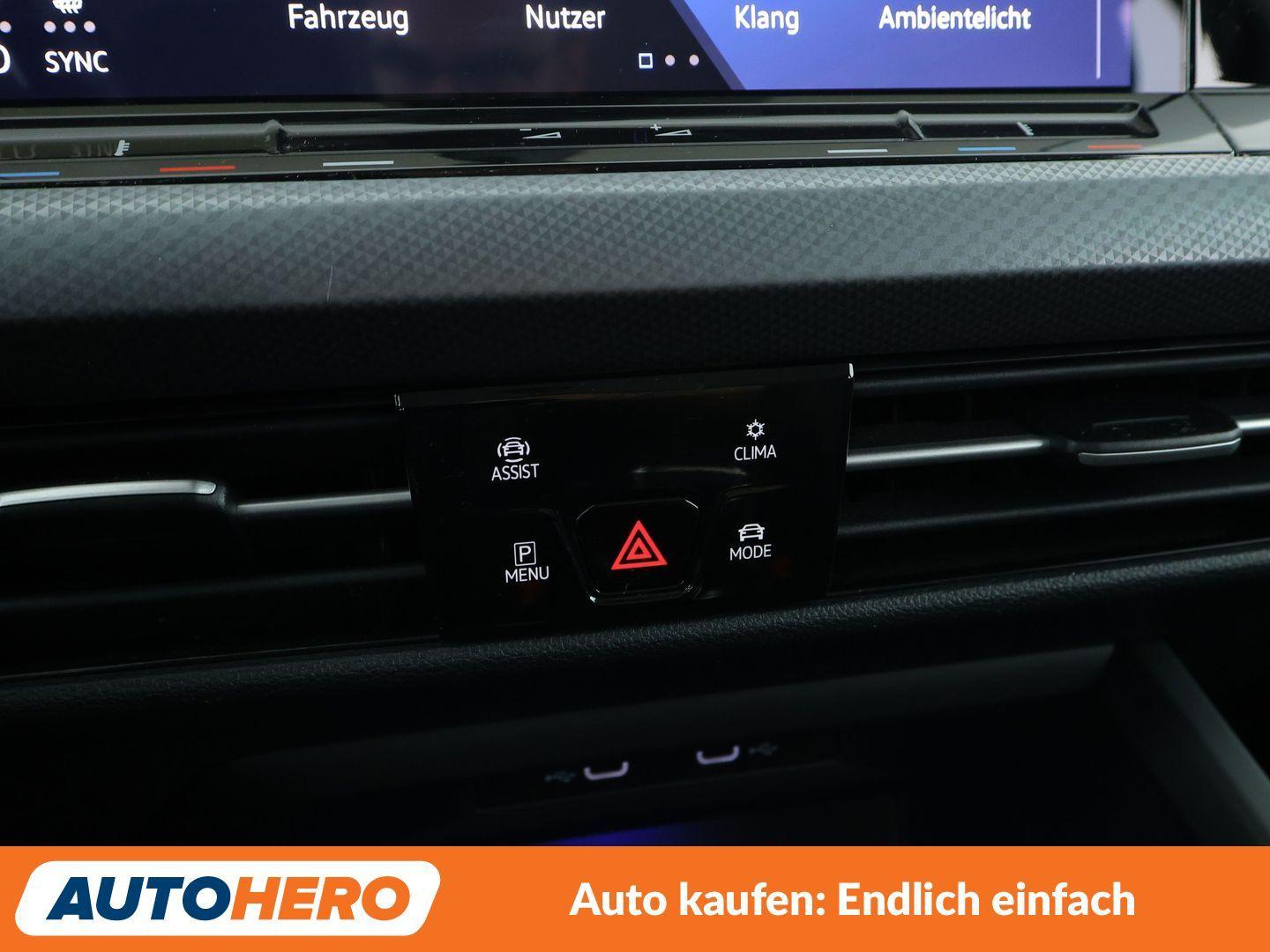 Volkswagen Golf VIII 1.5 TSI ACT Active Aut.*NAVI*LED*ACC*, миниатюра 23