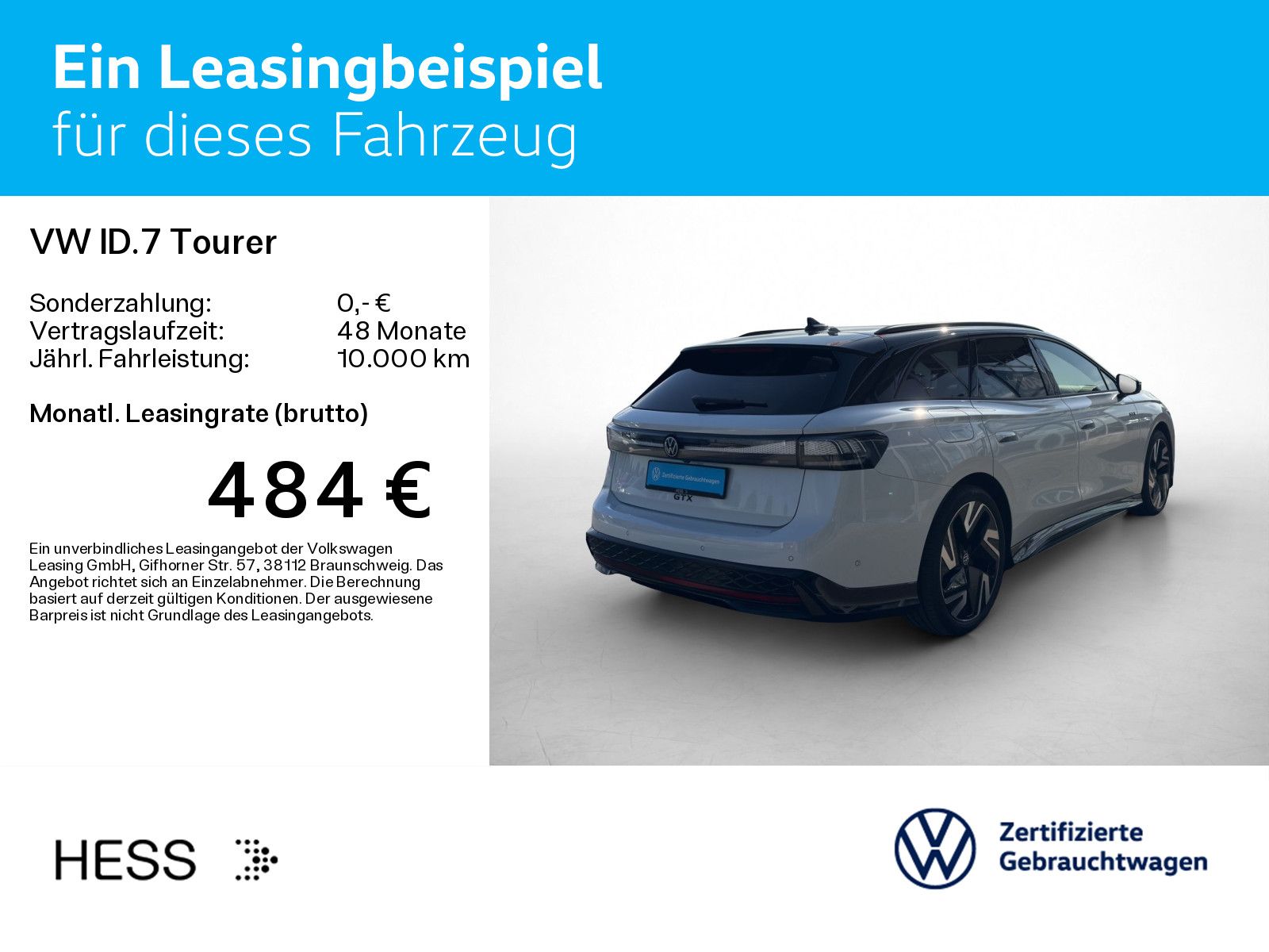 Volkswagen ID.7 Tourer GTX 4M WÄRMEPUMPE PANO IQ.LIGHT AHK foto 3