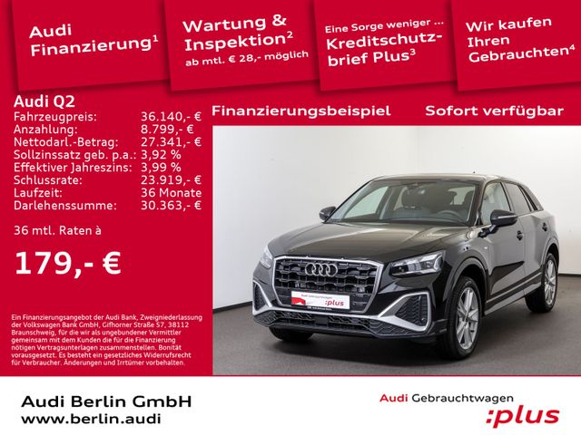 Audi Q2 S line 30 TDI S tr. AHK MATRIX NAVI VIRTUAL