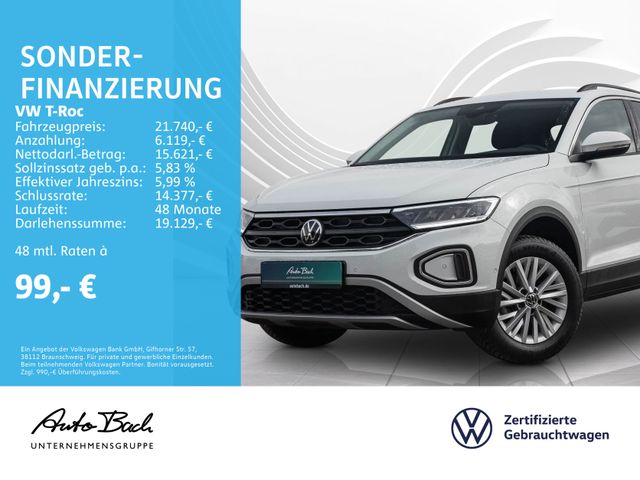 Volkswagen T-Roc 1.0 TSI Life, Navi, LED, App-Connect, Digi