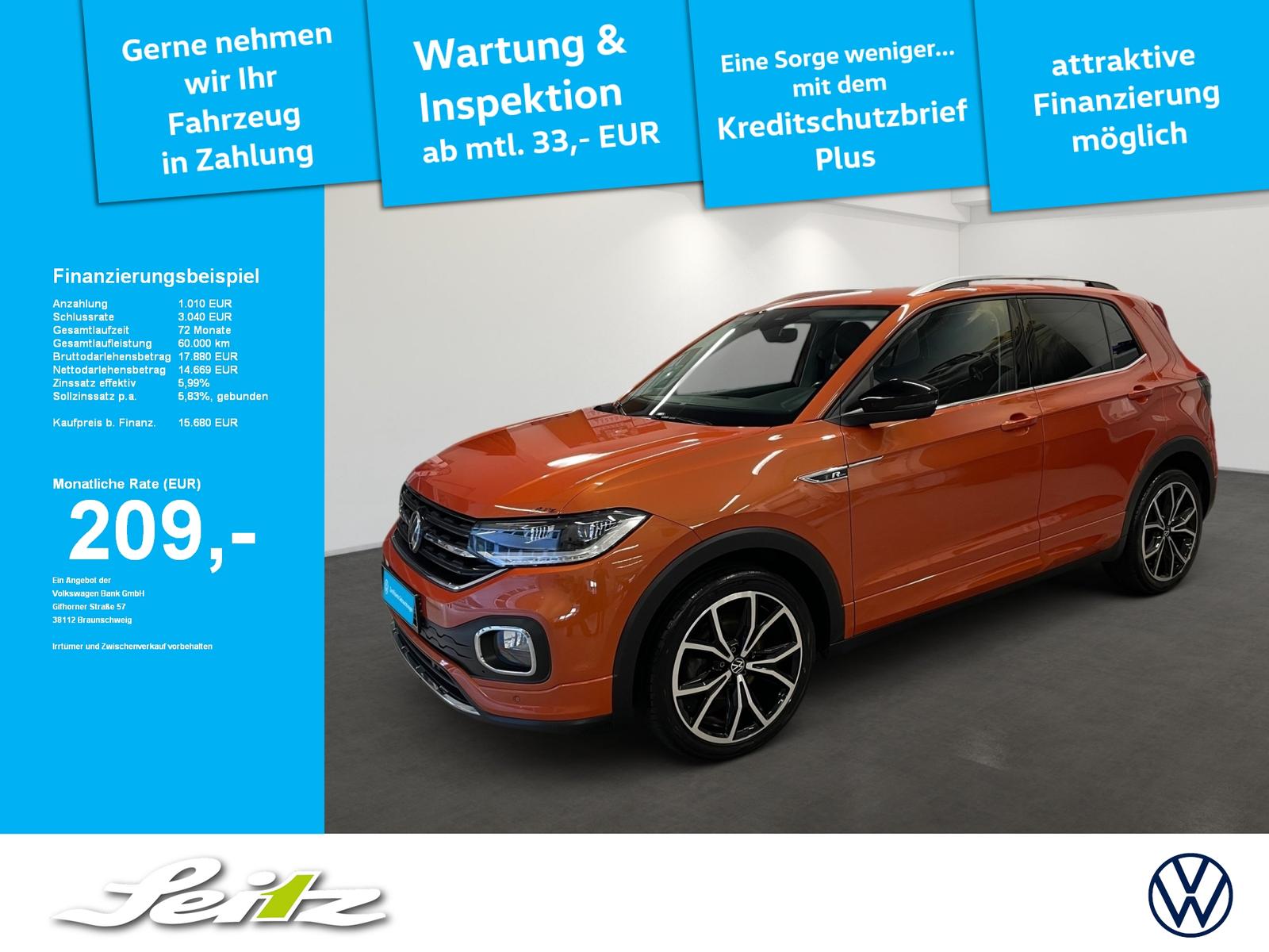 Volkswagen T-Cross 1.0 TSI Style *LED*KAMERA*NAVI*SITZH*