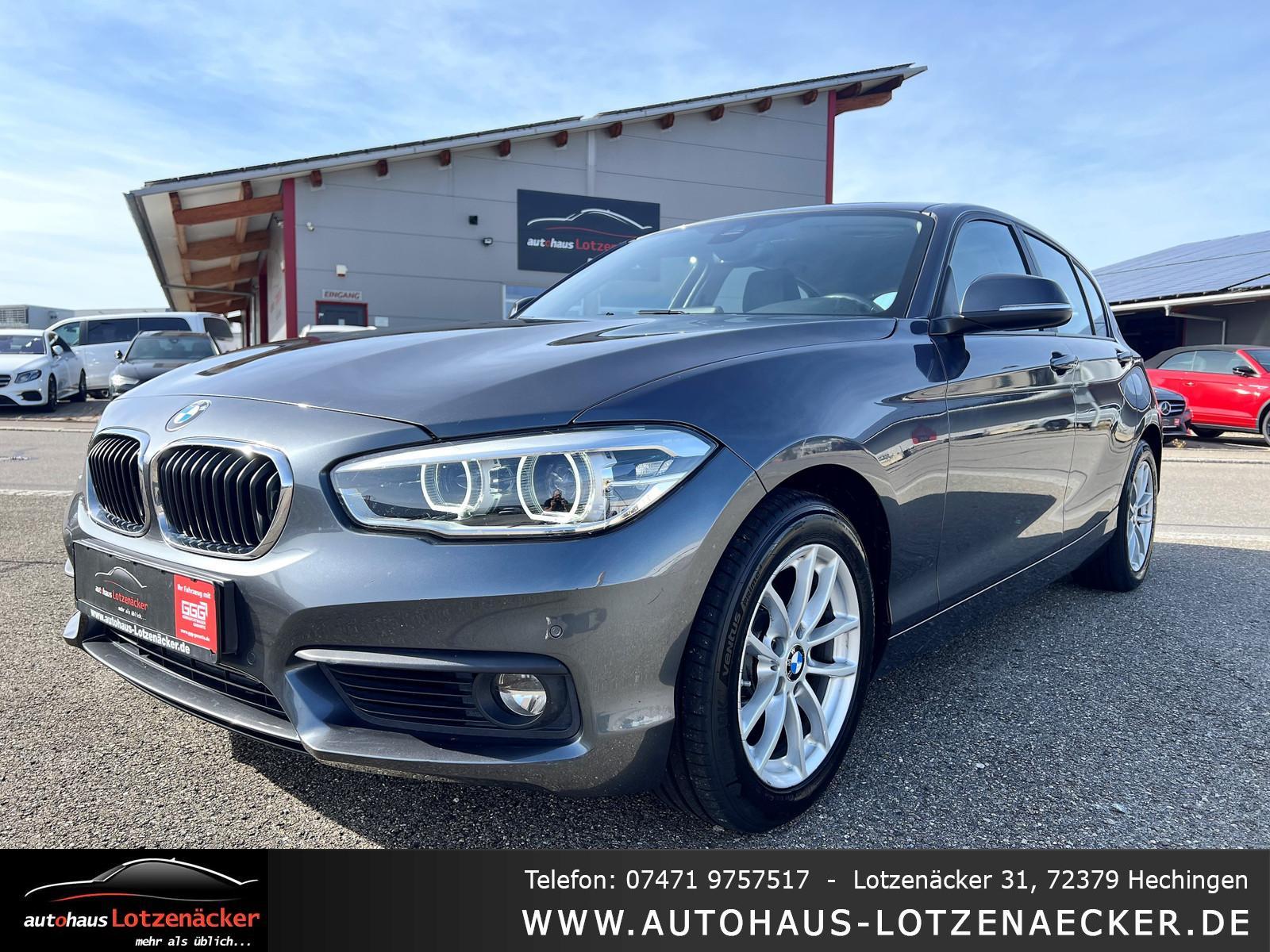 BMW 118 d Advantage AHK|NAVI|SHZ|LED|LEDER|TEMP