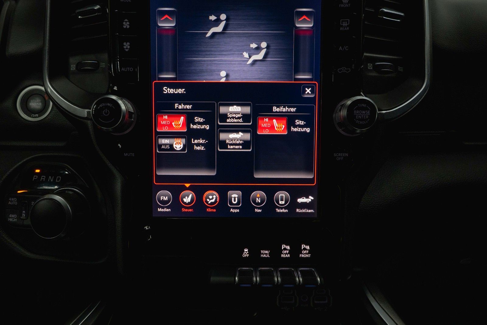 Fahrzeugabbildung Dodge RAM 5.7 V8 HEMI 4x4 OFFROAD Night GOLD EDITION