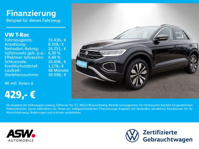 Volkswagen T-Roc MOVE 1.5 TSI DSG Navi LED Standheizung AHK