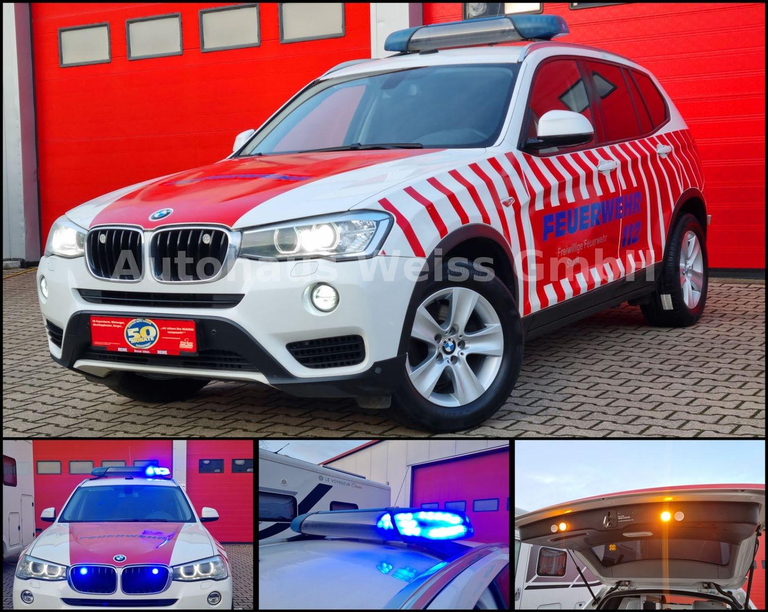 BMW X3 xDrive20d FEUERWEHR~DRK~KdoW~ELW~Notarzt