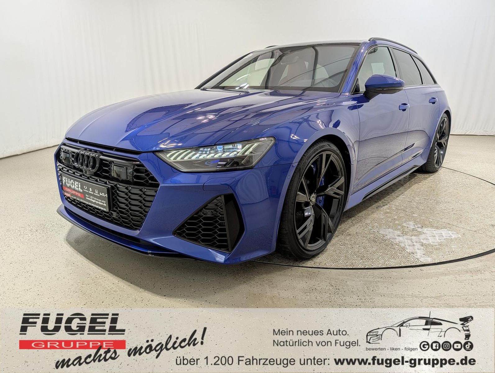 AUDI RS6 Avant 4.0 TFSI quattro Standhzg.|HuD|B&amp;O|AHZ