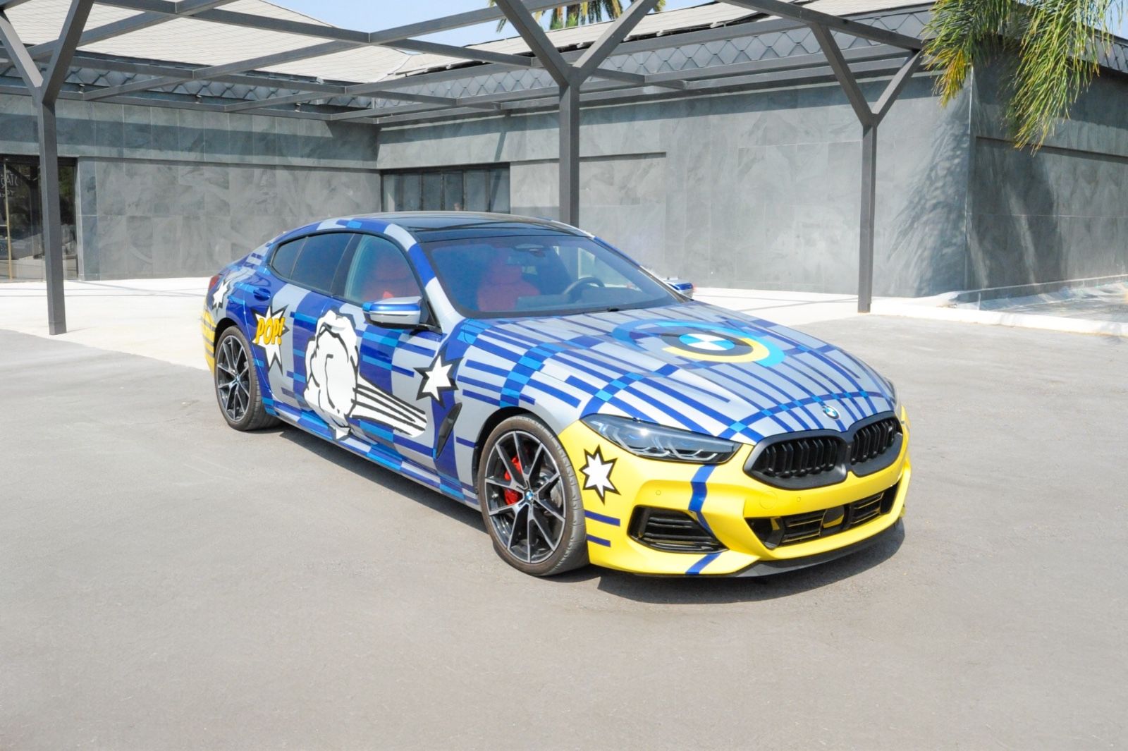 BMW M850i Gran Coupe Jeff Koons 1/99 imagem 3