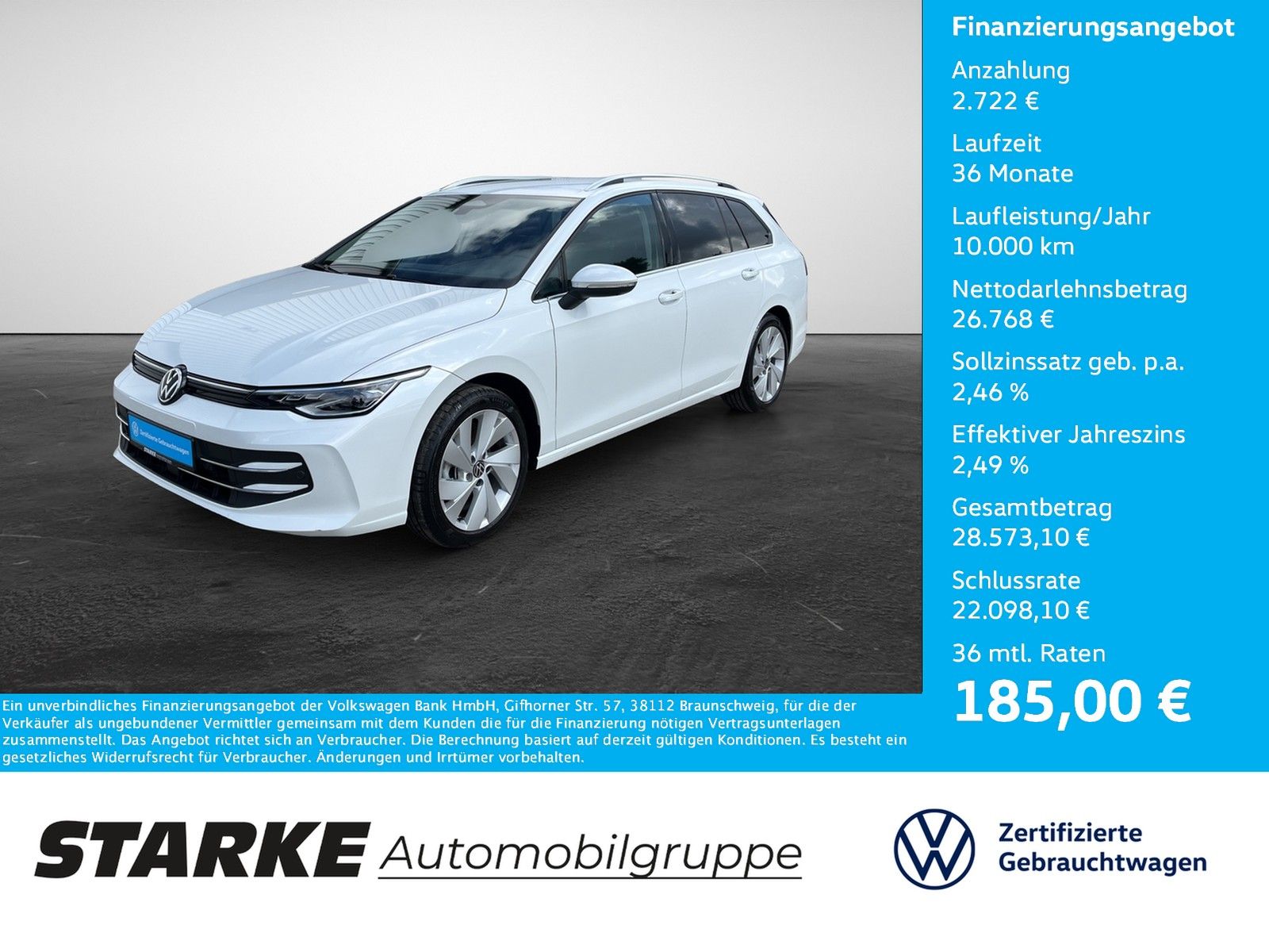 Volkswagen Golf 8 Variant 1.5 TSI Style AHK Navi LED Kame foto 1