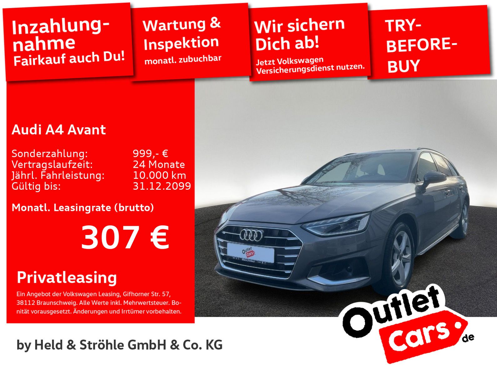 Audi A4 Avant advanced 35 TDI AHK LED LEDER NAVI+ SHZ