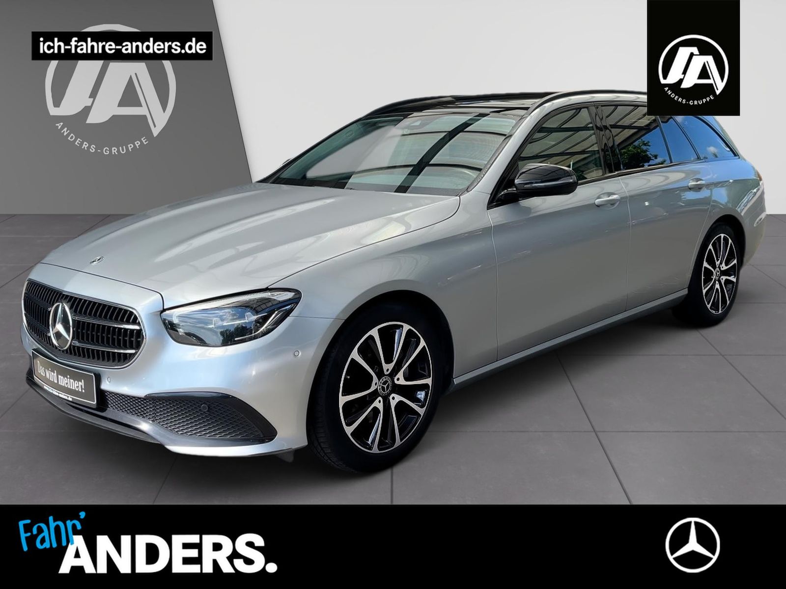 Mercedes-Benz E 220 d T AVANTGARDE+Pano+LED+AHK+Navi+Kam+Night