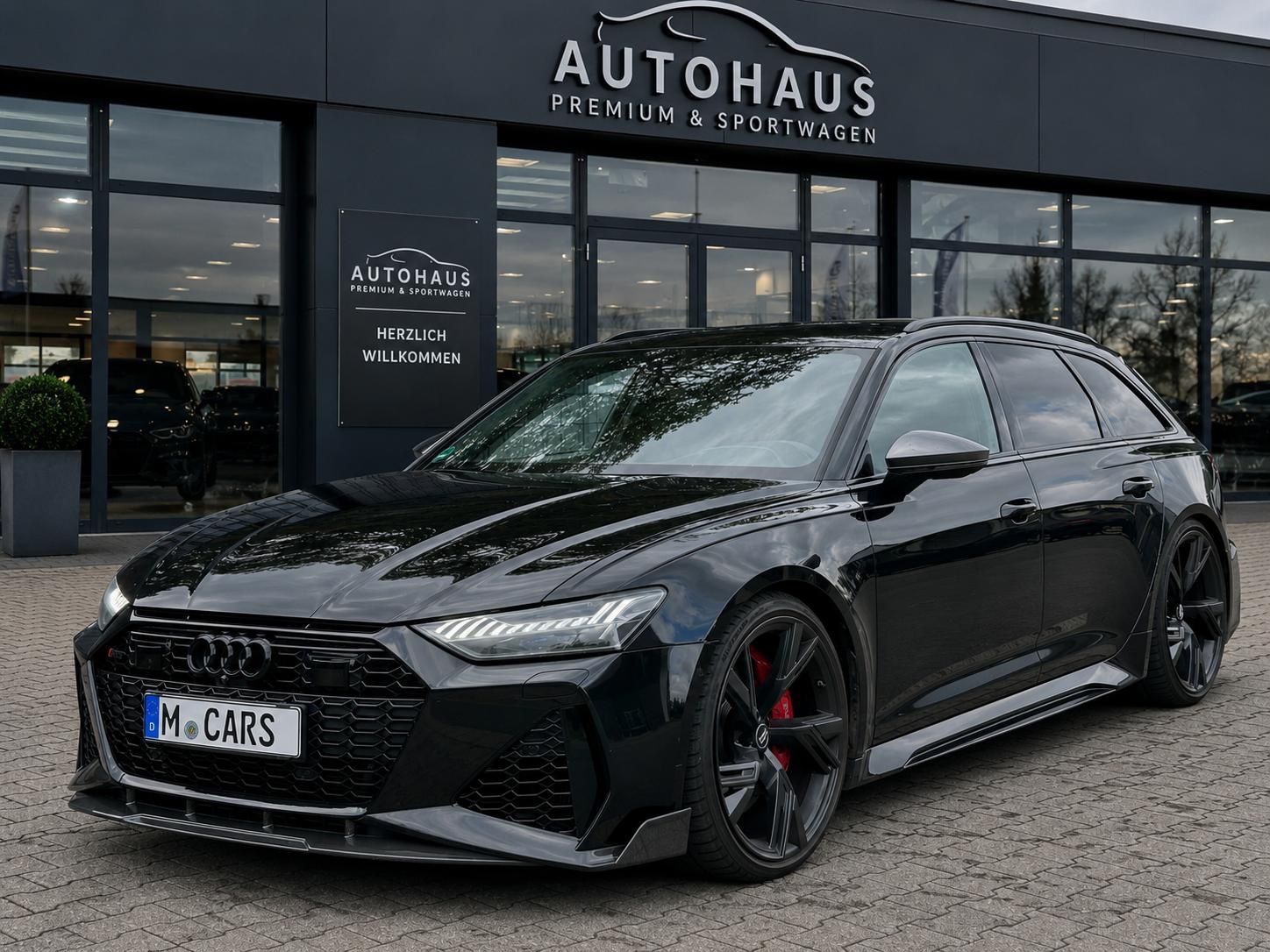 AUDI RS 6 BLACK+MATRIX+CARBON+B&amp;O+SportAbgas+WABEN+22