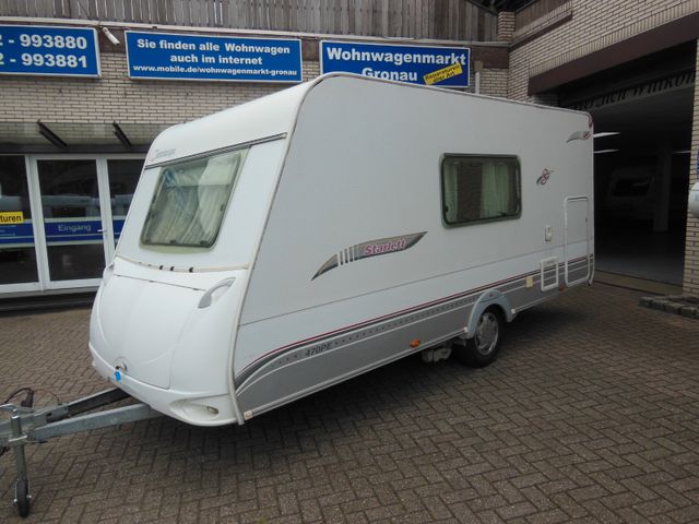 Sterckeman 470 PE MIT FESTBETT+SITZ+ETAGENBETTEN+MOVER+WC