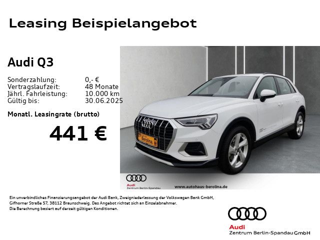 AUDI Q3 35 TFSI Adv. S tronic *LED*R-CAM*PDC+*SHZ*