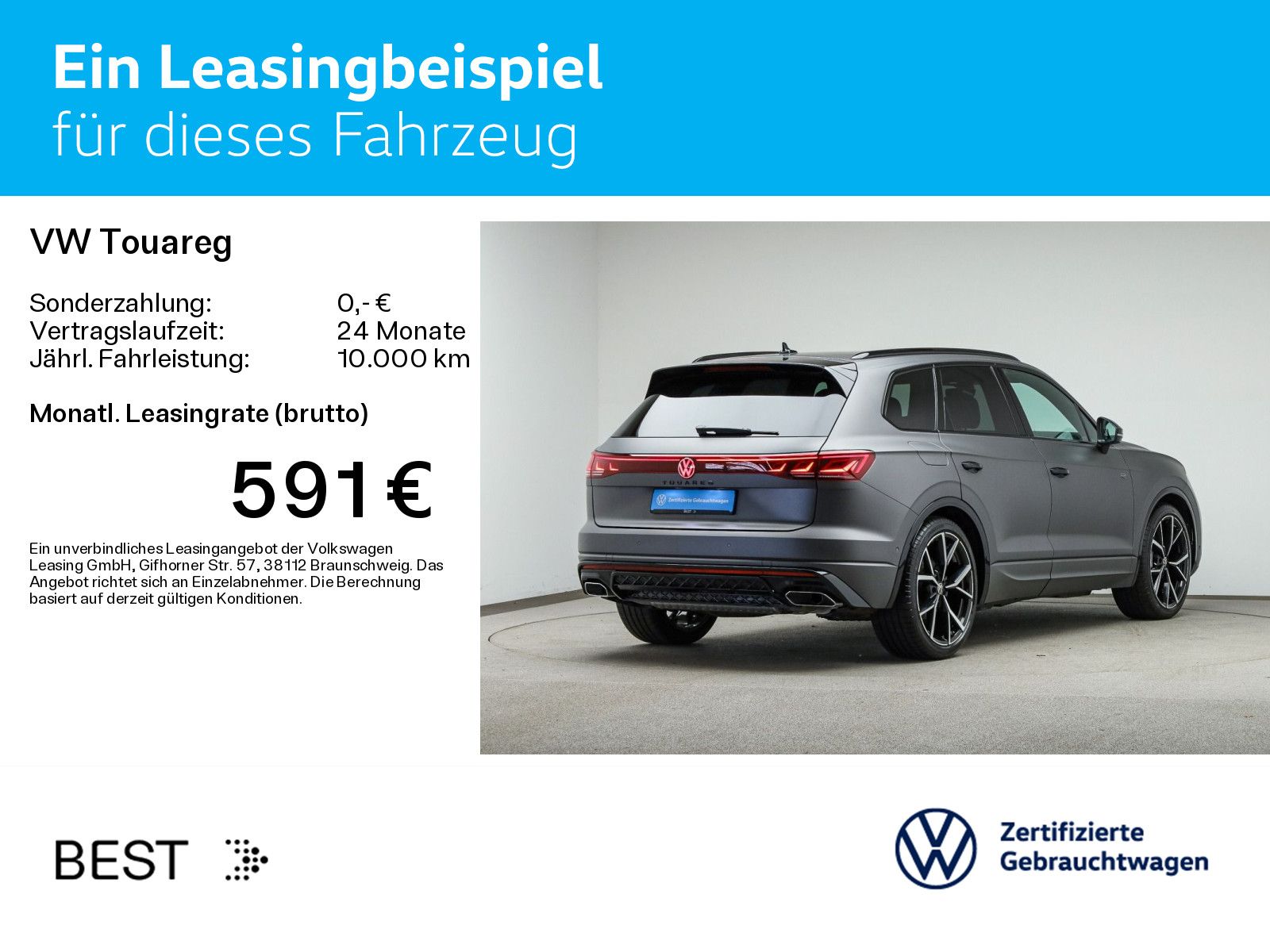 Volkswagen Touareg 3.0 TDI 4M DSG R-LINE*BLACK-STYLE*IQ.LIG imagem 3