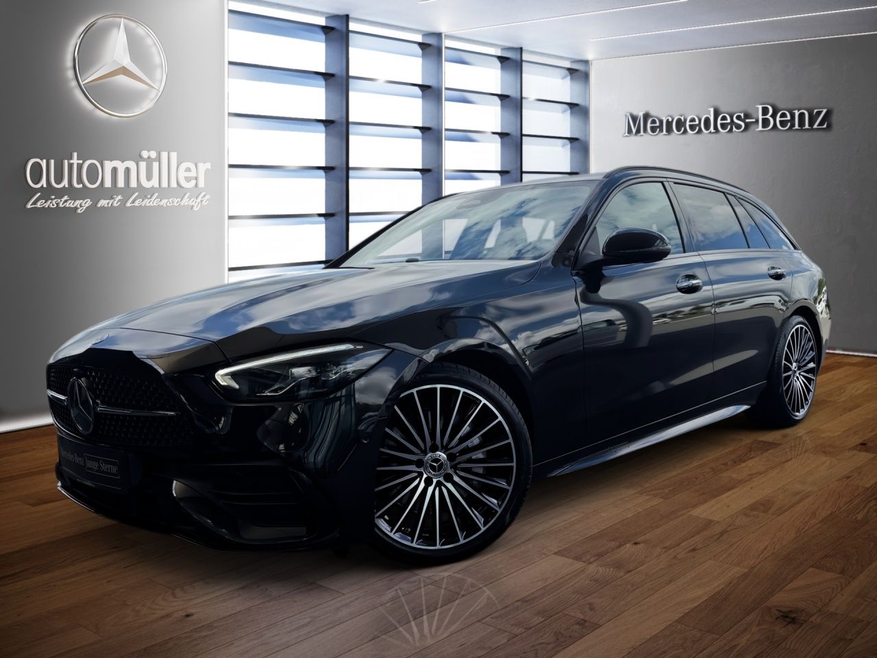Fahrzeugabbildung Mercedes-Benz C 180 T AMG+NIGHT+KOMFORT-PLUS+LENKRADHEIZ+19''+