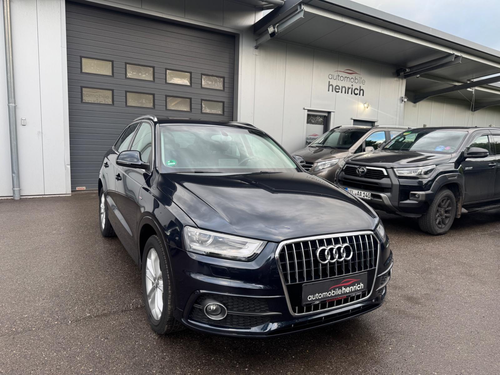 Audi Q3 2.0 TDI S-line,1.Hand,Bi-Xenon,Shz,18"Alu