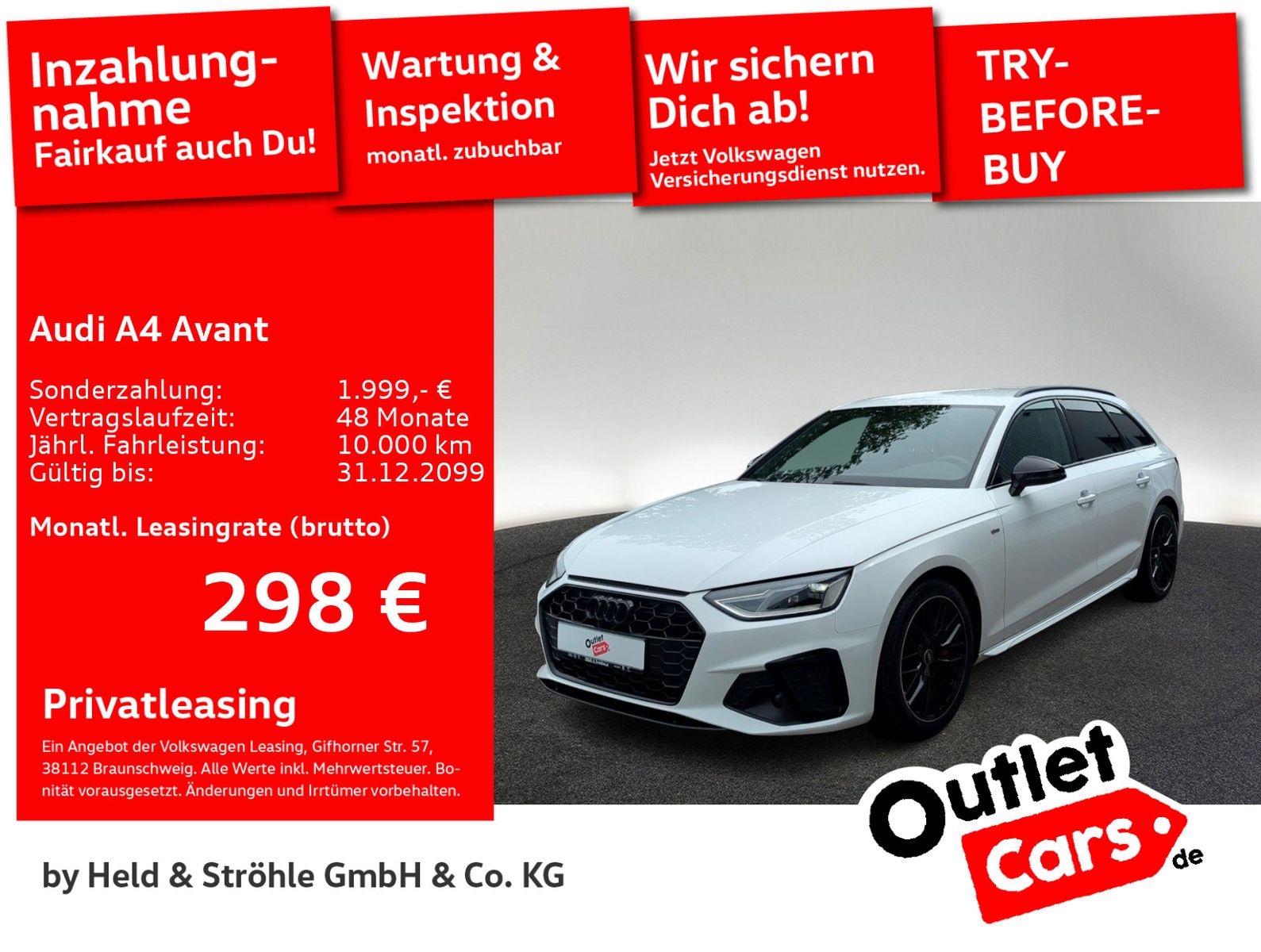 Audi A4 Avant S-Line Black 40TDI 18 NAVI PDC SHZ VIRT