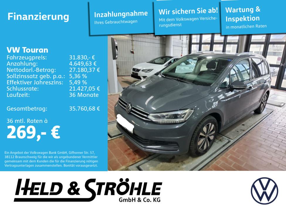 Volkswagen Touran MOVE 1.5 TSI DSG LED NAV 7Si EL-HECKKL.