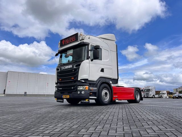 Scania R580 retarder, i park cool, automatic