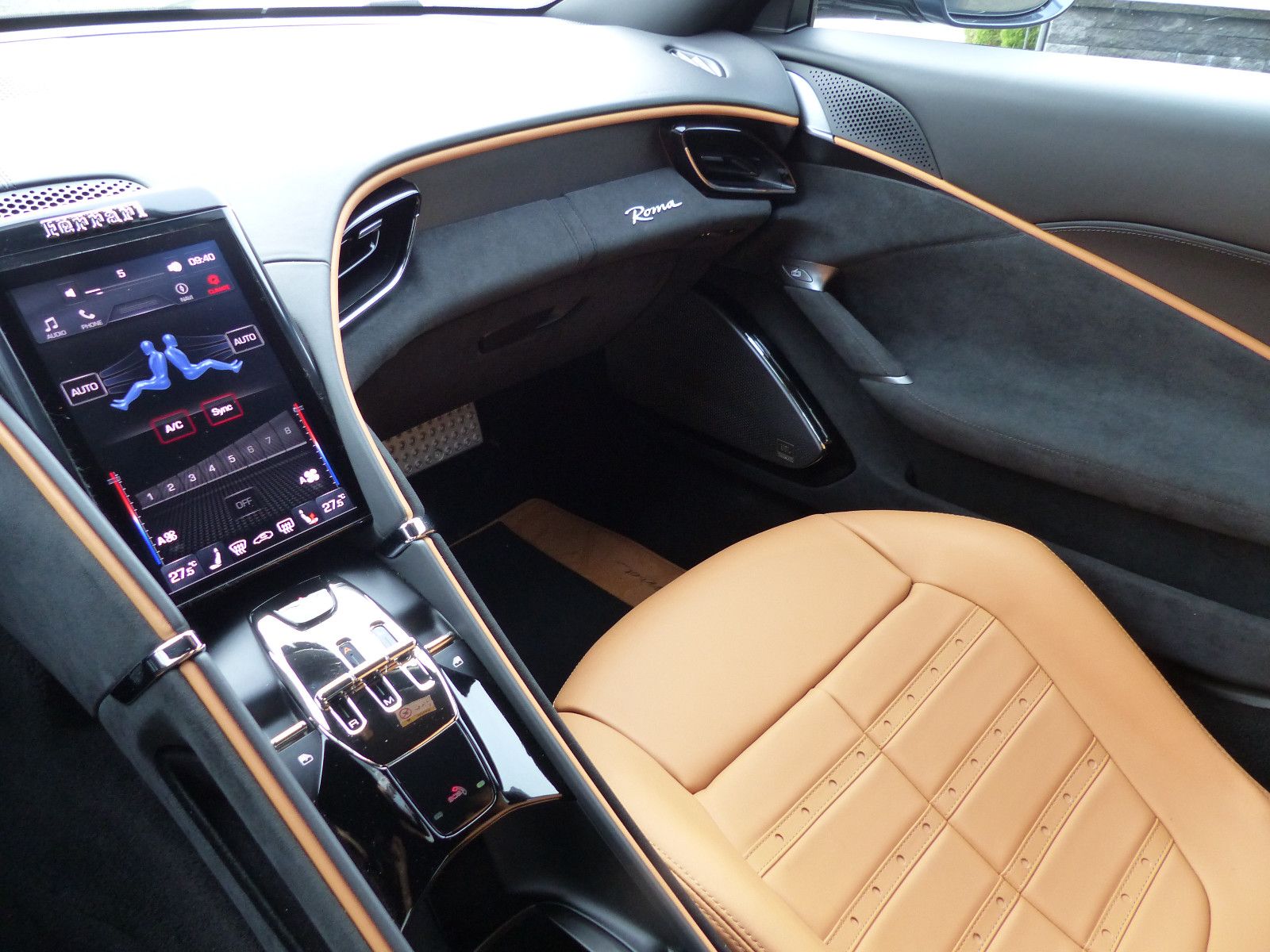 Fahrzeugabbildung Ferrari Roma Daytona Cognac/Cuoio