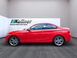 BMW 220 i Coupe*PDC vo+hi*Klimaautom*Alu*+ZV+Bordcom - rote BMW 220