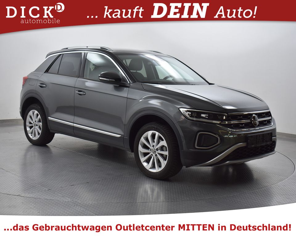 Volkswagen T-Roc 1.5TSI DSG Style NAV+KAM+LED+AHK+ACC+VIRTU