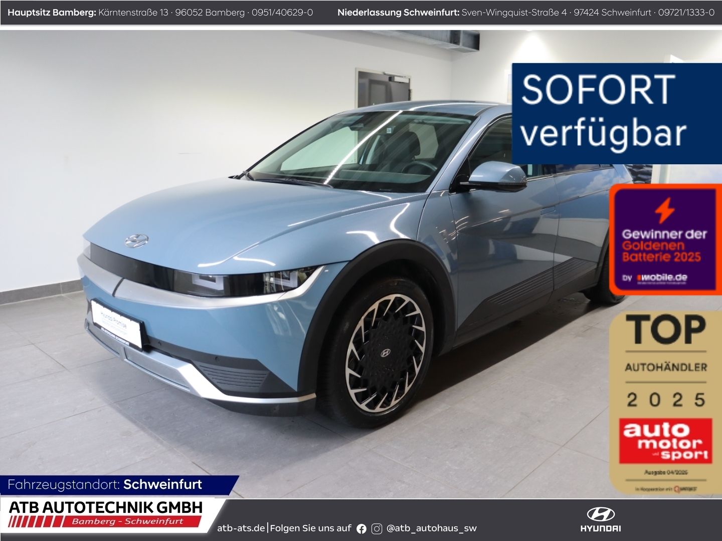 Fahrzeugabbildung Hyundai IONIQ 5 77,4 kWh TECHNIQ 98,8% SOH Navi LED ACC