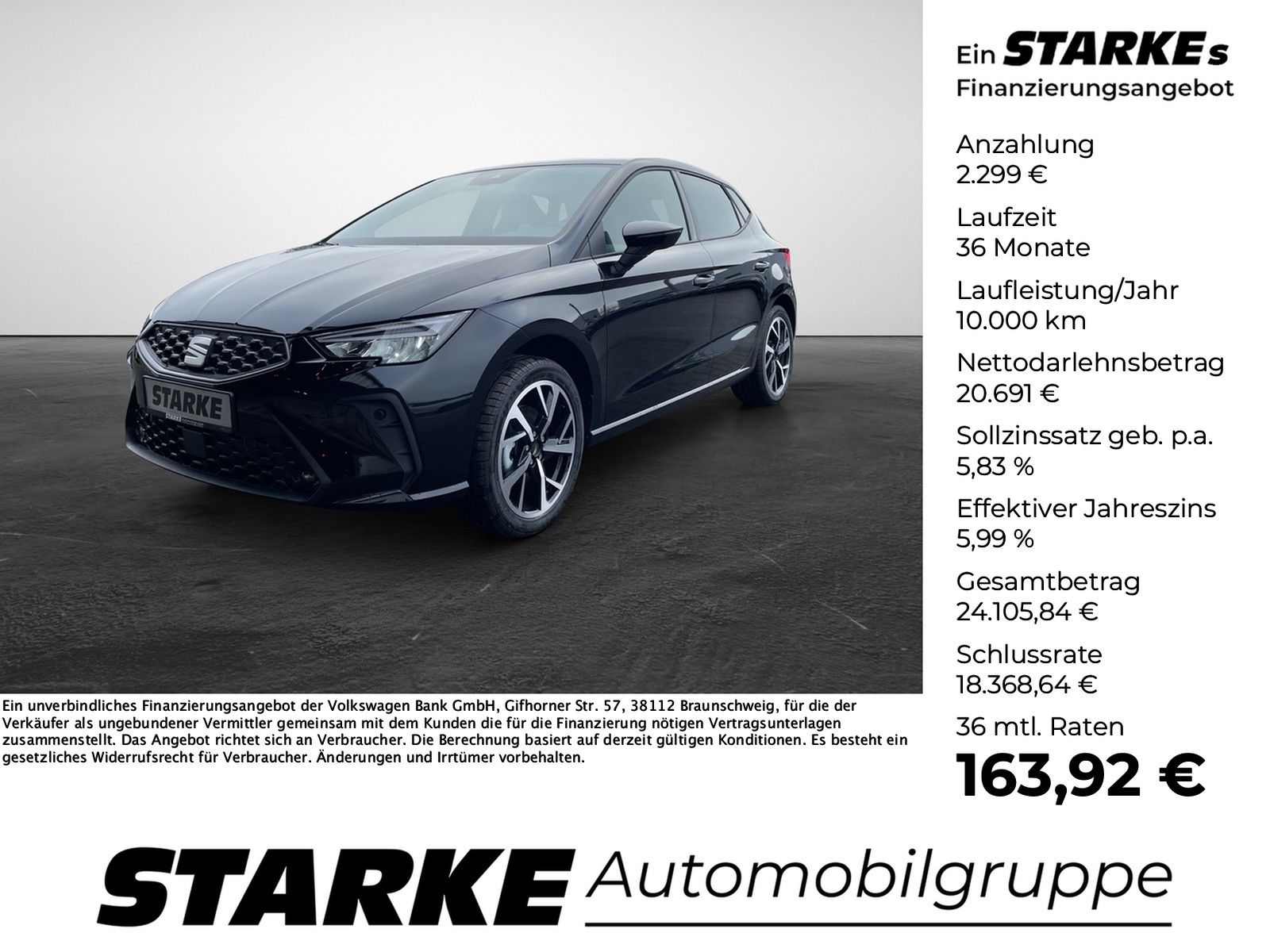 Seat Ibiza FR 1.0 TSI DSG  Navi LED Kamera PDC LM Tem