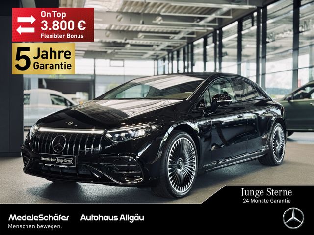 MERCEDES-BENZ EQS 53 AMG Night 22" MASSAGE Carbon TV-Fond