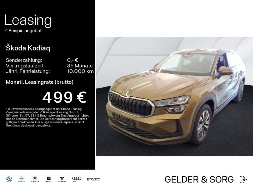 Skoda Kodiaq 1.5 TSI Selection LED*AHK*RFK*Pano*Virt.*