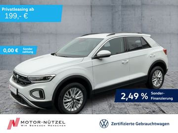 Volkswagen Leasingangebot: Volkswagen T-Roc 1.0 TSI LIFE LEDplus+NAVI+SHZ+DAB+2xPDC+VC
