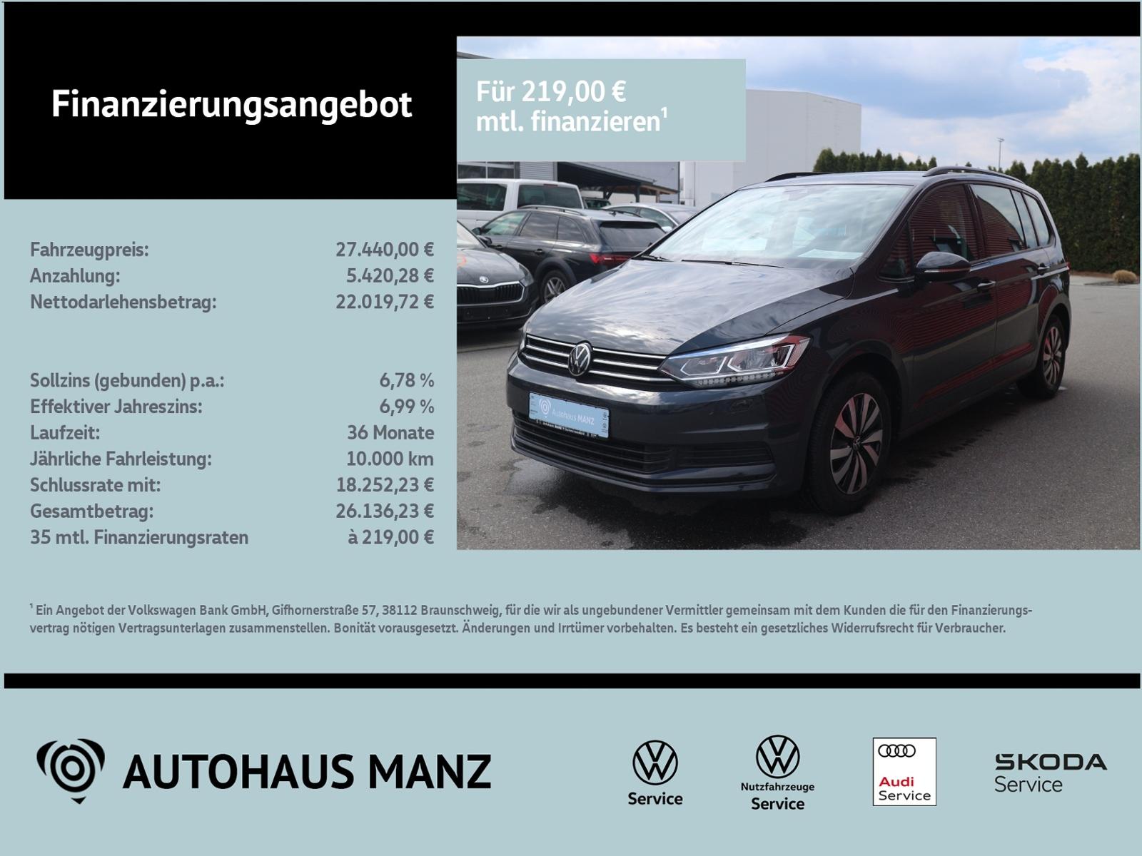 Volkswagen Touran 2.0 TDI Comfortline DSG BMT/Start-Stopp K