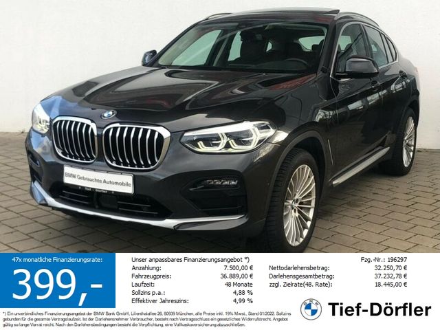 BMW X4 xDrive20d SAG xLine AHK/SHZ/HUD/ACC/PANO/AKUS