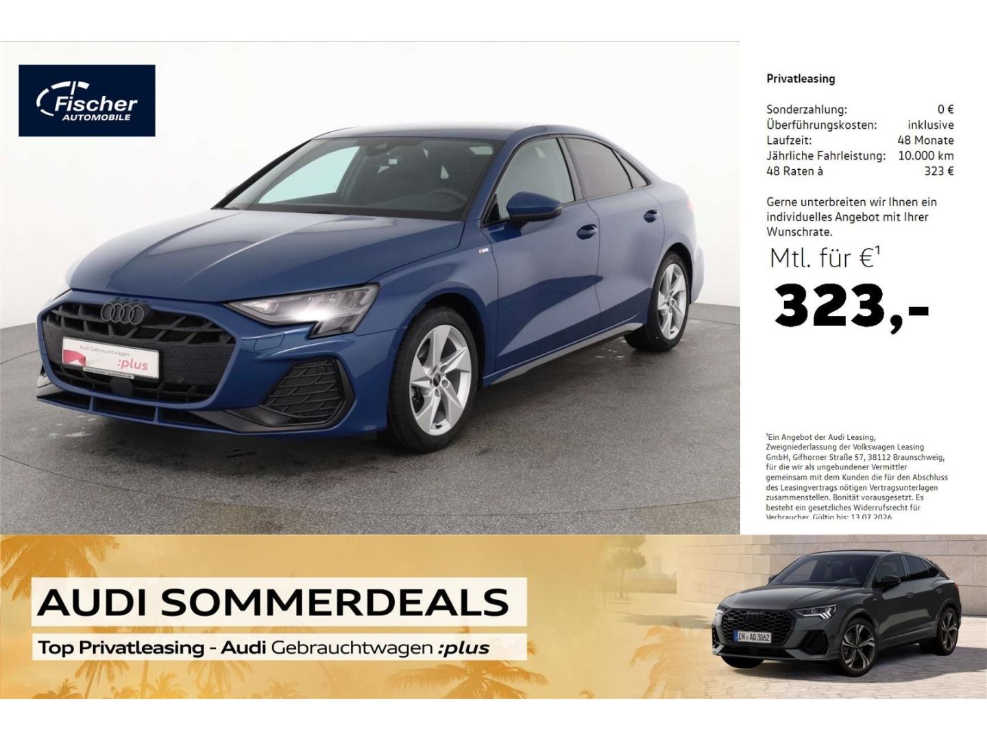 Audi A3 Limousine 35 TFSI S line AHK/NAV/Opt.Schwarz+