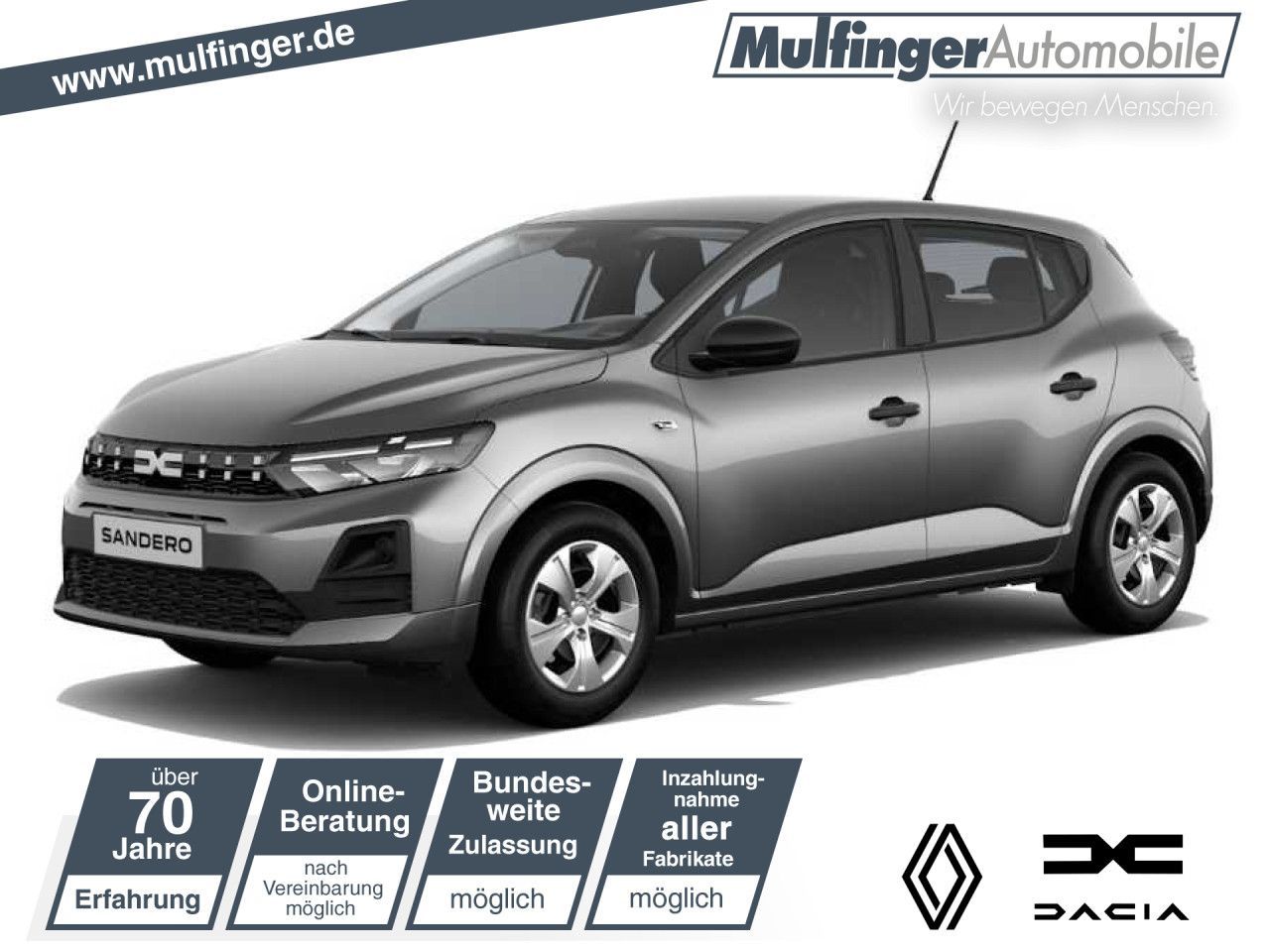 Dacia Essential TCe 100 Klima ! LEASING AB 119,- ! LED