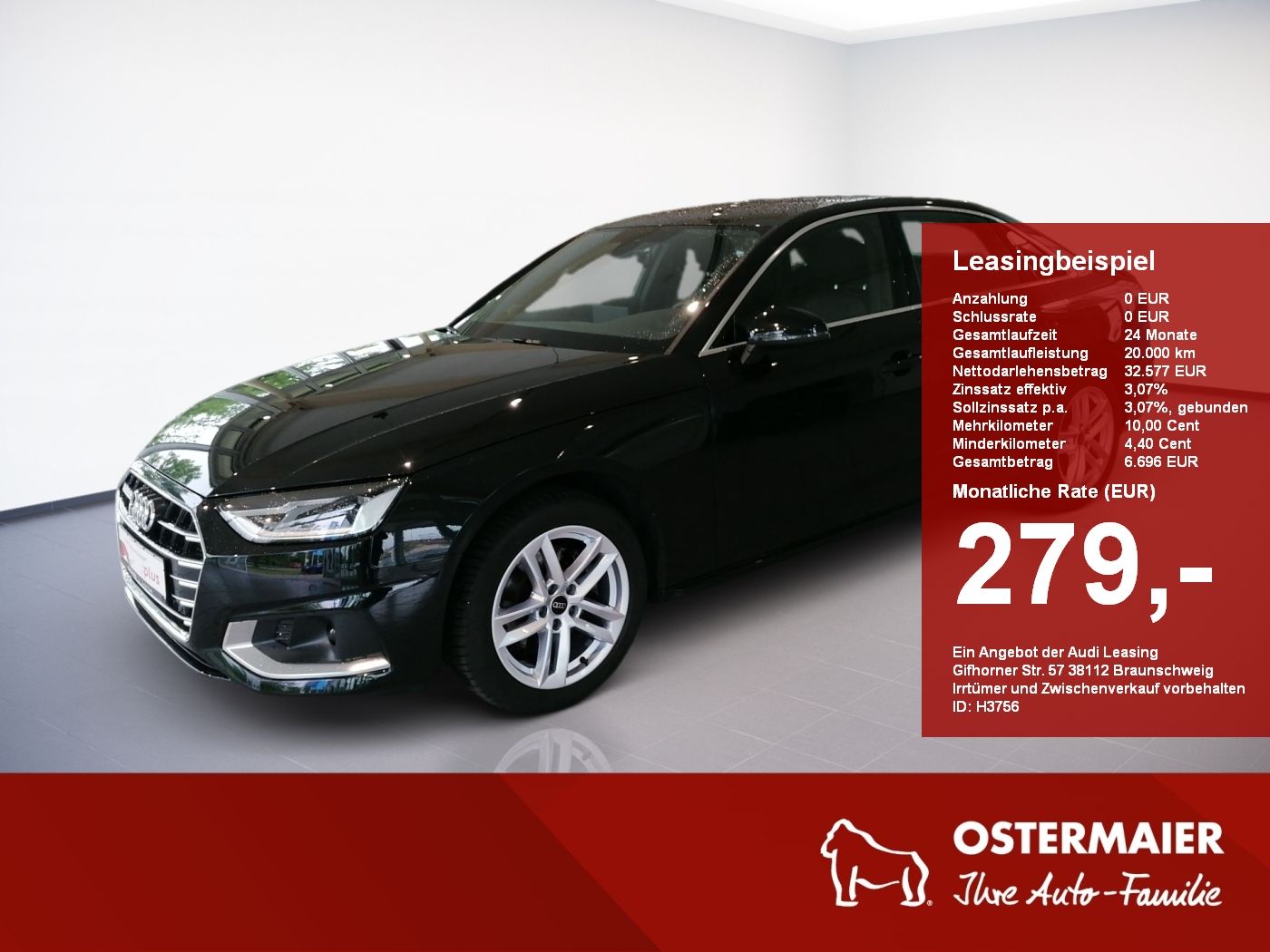 Audi A4 Limousine ADVANCED 35 TDI S-TRONIC NAVI.VIRTU