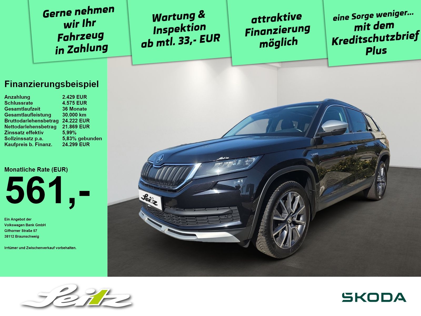 Skoda Kodiaq 2.0 TSI 4x4 Scout