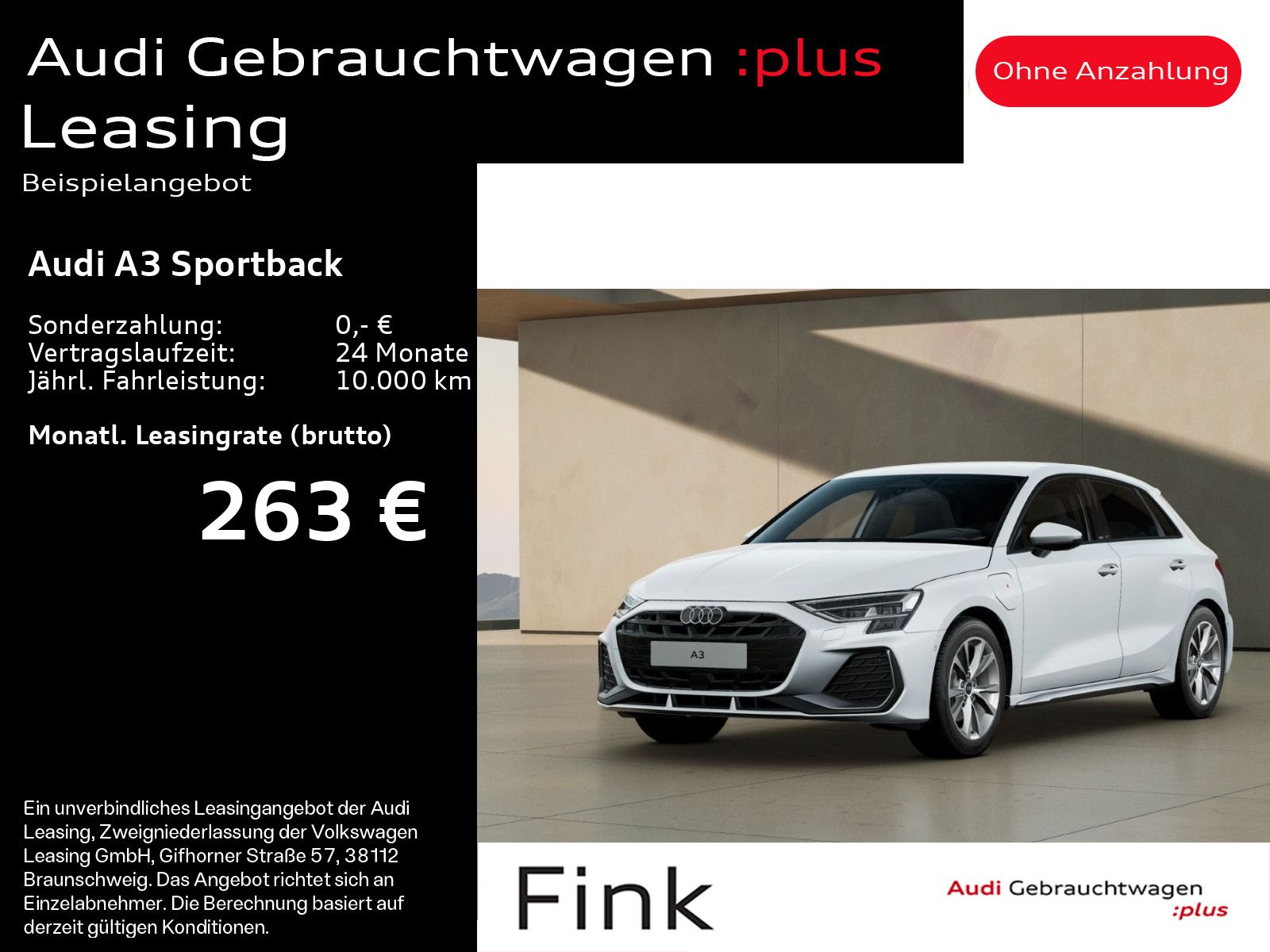 Audi A3 Sportback TFSI e S line LED Sportsitze
