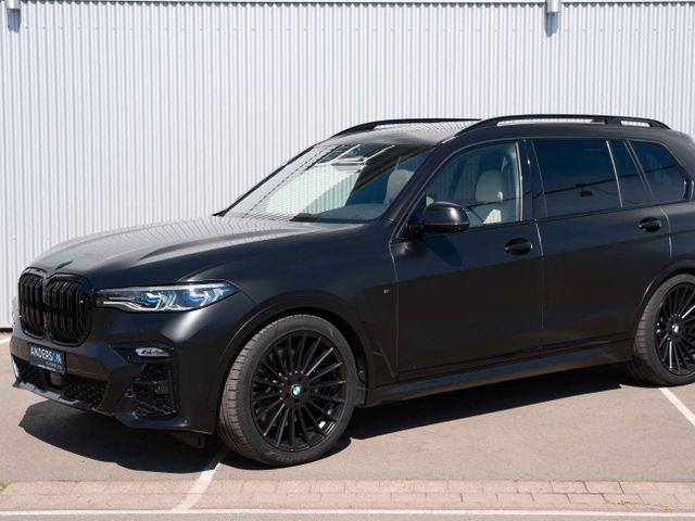 BMW X7 M50 i SPORT VOLL SHADOW LED TV CARBON 22"