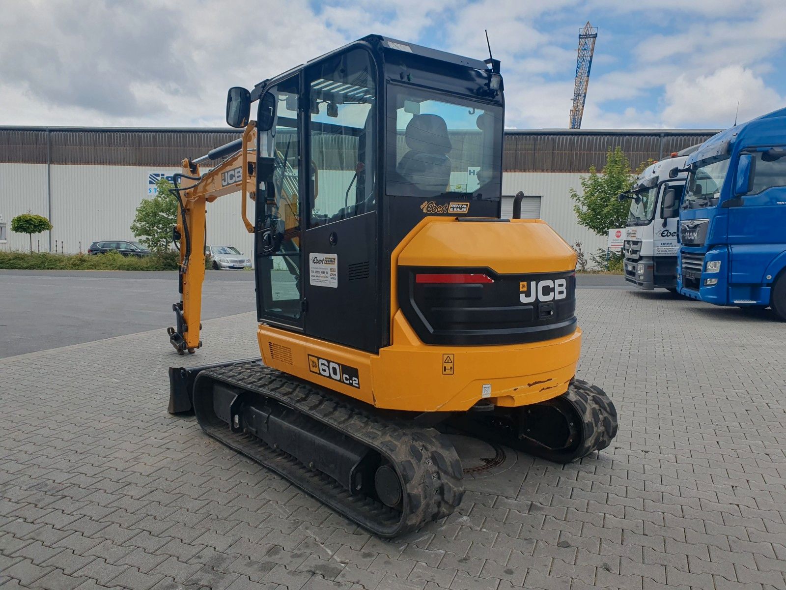 Fahrzeugabbildung JCB 60C - 2 / nur 316h! / 2022 / HS03 / Klima!
