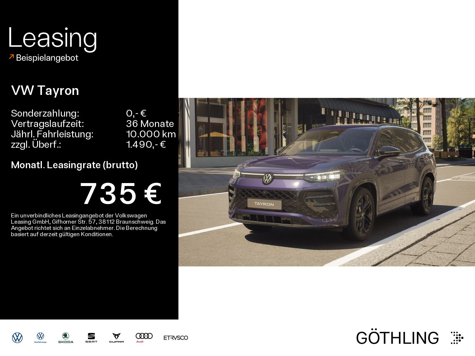 Volkswagen Tayron R-Line 2.0 TDI 4MOT. DSG*Standh.*AHK*Pano