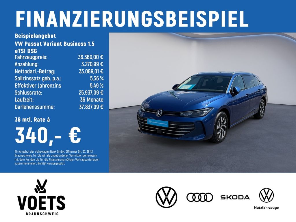 Passat Variant Business 1.5 eTSI DSG TravelAssis